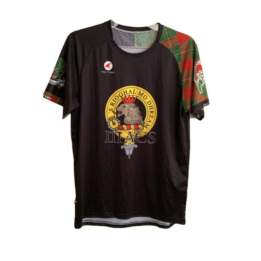 😍Pactimo McGregor Lion Macs Skull Ram Bike Jersey Men's M